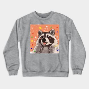 Raccoon Mlem! Crewneck Sweatshirt